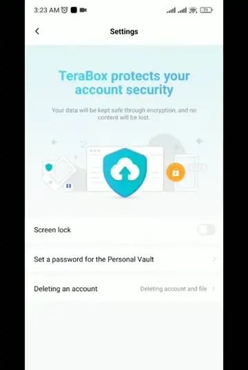 step 4 to Delete TeraBox Account